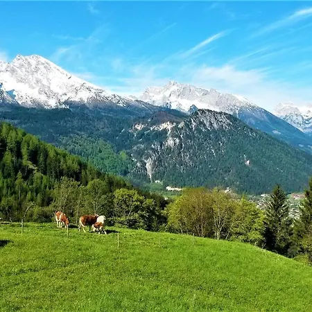 2 Bergpanorama Mit Blick Ins Tal Fuer Absolute Nichtraucher 贝希特斯加登