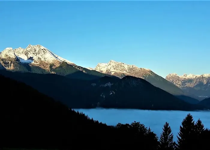 Appartamento 2 Bergpanorama Mit Blick Ins Tal Fuer Absolute Nichtraucher Berchtesgaden