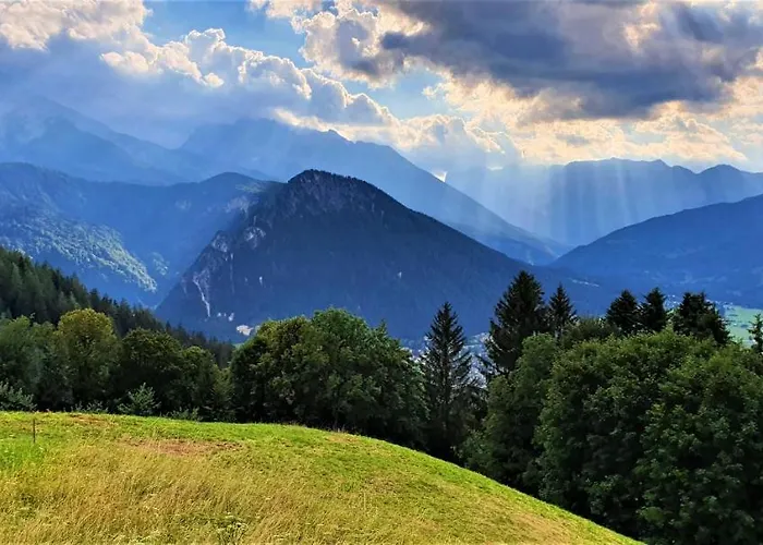2 Bergpanorama Mit Blick Ins Tal Fuer Absolute Nichtraucher Appartamento