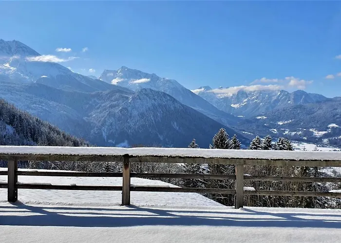 아파트 2 Bergpanorama Mit Blick Ins Tal Fuer Absolute Nichtraucher *